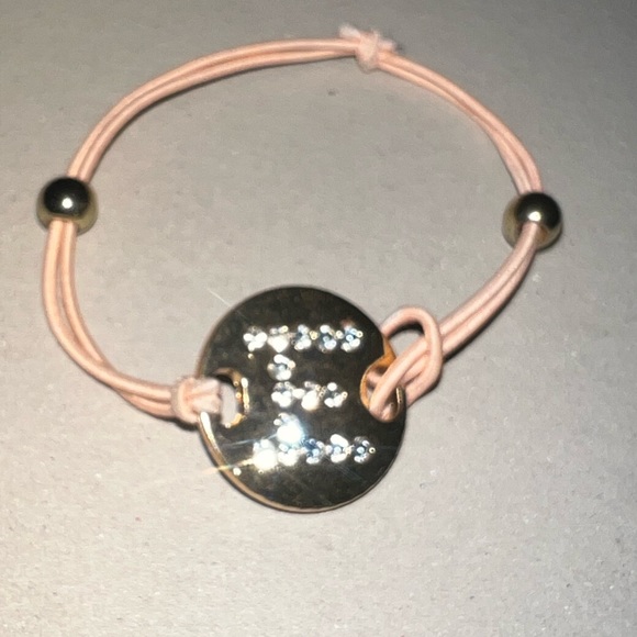 An E Charm Bracelet - Picture 2 of 5